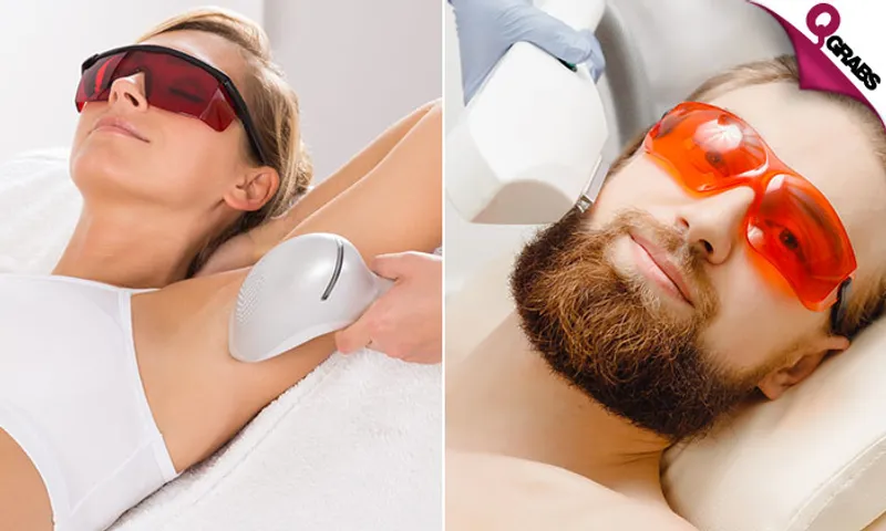 Laser Hair Removal for Ladies & Men!